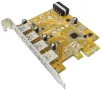 Sunix Group IO Sunix PCIe 4x USB 3.0 (USB4300N) Retail