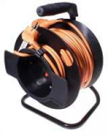 PremiumCord ilgintuvas 230V 50m būgnas, vielos skerspjūvis 3x1,5mm2