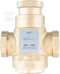 Afriso ATV 334 temperatūros vožtuvas, DN25, Rp1 ", kvs 9, 50 &deg; C