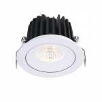 Lubinis &scaron;viestuvas Dimeriuojamas Įleidžiamas LED &scaron;viestuvas NOBLE R1038, 15W, 3000K, 50&deg;, garantija 10 metų
