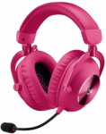 Logitech G Pro X 2 Lightspeed belaidės ausinės žaidimams, Rožinės spalvos