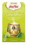 Multi Arbata Yogi Lime Mint 6x17 pakelių ekologi&scaron;ka (DK-&Oslash;KO-100), 6 dėžutės po 17 pakelių/dėžutėje