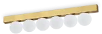 Lubinis &scaron;viestuvas 18W LED pavir&scaron;inis &scaron;viestuvas PING PONG, žalvario sp., 3000K