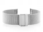 Pacific M6 bracelet - HQ mesh - 18mm sidabrinis