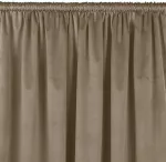 Homede Užuolaida 200&times;245 cm i&scaron; aksomo kreminė