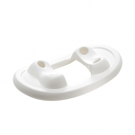 Gymnic Padas-supynė pripučiamam arkliukui, baltas