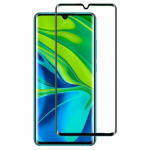 Fusion Accessories Fusion Full Glue 5D grūdintas stiklas, visi&scaron;kai uždengtas rėmeliu Xiaomi Mi Note 10 Lite Juodas