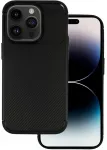 Dėklas Tel Protect Carbon Elite skirtas iPhone 14 Pro juodos spalvos