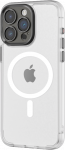 Rock Guard Touch Matte Series Magnetic dėklas skirtas Apple iPhone 15 Plus baltos spalvos