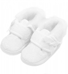Kūdikių žieminiai batukai krik&scaron;tynoms New Baby 6-12 m mergaitei, dydis 6-12 m, 6-12 m
