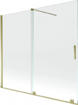 Vonios sienelė Mexen Velar II, Gold, 180 x 150 cm