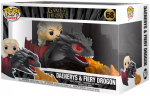 FUNKO POP! Vinilinė figūrėlė: Game of Thrones - Daenerys & Fiery Drogon, 9 cm