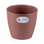 Lumarko Stefanplast Vazonas Liberty &Oslash;30x27cm rudas