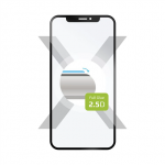 Fixed Fiksuotas ekrano apsauginis stikliukas | Xiaomi | 14T/14T Pro | Grūdintas stiklas | Juodas | Pilnas dangtelis 2.5D