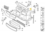 Bmw Priekinis Skydelis E90 E92 E93 51647900810 Originalus