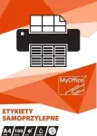 &bdquo;MyOffice&ldquo; ETIKETĖS A4 &bdquo;MyOFFICE&ldquo; 70 X 37 MM (100)