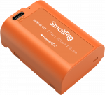 SmallRig 4979 Camera Baterija USB-C Rechargeable DMW-BLK22 Oranžinis