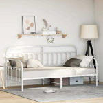 Lova Dienos lovos rėmas Balta 100 x 200 cm