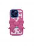 3Dcase DĖKLAS CASE 3D CUTE BOW IPHONE 13 PRO