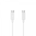 Spigen EB6020CC 60W laidas + USB-C / USB-C laidas 200 cm - Baltas