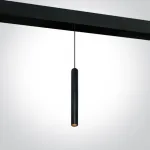 5W LED &scaron;viestuvas į magnetines sistemas MINI/MIDI/MAXI/P&P, juodas, 3000/3500/4000K, 48V, 38&deg;, 42130A/B/V