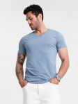 Cotton medvilniniai mar&scaron;kinėliai - mėlyni v20 om-tsbs-0145