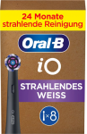 Dantų &scaron;epetėlis KOŃC&Oacute;WKI ORAL-B IO RADIANT Baltas WB-8 Juodas (8-PAK)