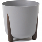 Lamela Gėlių vazonas Frida Eco 260 mm, 8,1 l pilkas