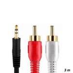 Riff RF027 3,5 mm <-> 2 x RCA 3 m