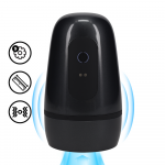 Pumped By Shots Pulsar - Negative Pressure Suction and Vibration Masturbator Pump - Gun Metal