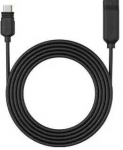 Reolink 4,5 m saulės baterijų prailginimo kabelis USB-C, juodas