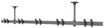 Laikiklis Multibrackets M Menu Board Mount Pro MBC5X1UPL 43" VESA 200, 200 kg, 81.3 cm (32"), 109.2 cm (43"), 200 x 200 mm, -6 - 15&deg;