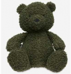 Jollein mink&scaron;tas žaislas Teddy Bear Leaf Žalias