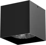 7W LED pavir&scaron;inis fasado &scaron;viestuvas CEILING SQUARE, juodas, 4000K, 60&deg;, IP65