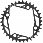 SRAM T-TYPE 36T 104 BCD žvaigždė, plieninė, juoda