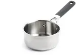 KitchenAid - KA-Classic nerūdijančio plieno atviras puodas - sidabrinis - 14 cm / 1,0 l