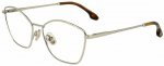 Akiniai VICTORIA BECKHAM VB21225416756. EYEGLASSES, Kolor auksinė. Kobieta.