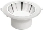 20W LED įleidžiamas &scaron;viestuvas MACK, baltos/chromo sp., 3000K