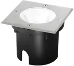 12W LED įleidžiamas į grindinį &scaron;viestuvas WALK, nikelio sp., 3000K, IP67