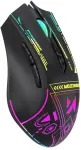 Wozinsky WMGB-3200 belaidė optinė žaidimų pelė su įmontuota įkraunama baterija, 3200 DPI, RGB ap&scaron;vietimu &ndash; juoda