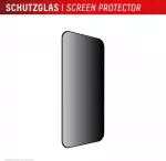 Apple iPhone 18 Pro Max Privacy Screen Glass Full Cover MM By Displex Juodas