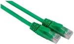 LinkIT Pločioji jungtis U/UTP Cat6 žalia 1 m AWG 24/7, LSZH