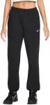 Nike Kelnės Moterims W Nk Studio Flc Mw Mr Std Cf Pnt Juodas IM8076 001