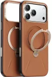 Dėklas Torras Ostand Q3 VegSkin, oranžinis - iPhone 2026 Pro (X00RP147M18027)