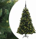Dirbtinė kalėdinė eglutė su rutuliuku 120 cm 150 LED