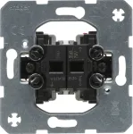 Schneider Electric One.platform Žaliuzių jungiklis 2 klavi&scaron;ų, 1 polių, mechanizmas, savaiminio užsifiksavimo (WDEM303520)