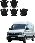 GrizzGlass Juoda techninė HeavyDuty Juodas danga po rankenomis, skirta MAN TGE (2016-2026) [5w1] (GRZ22026)