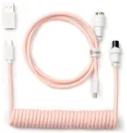 Keychron Susuktas Aviator laidas 8K, rožinis, 176 m, 1 vnt., susuktas, pintas, USB Type-C, Aviator