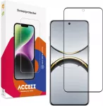 Accezz Full Cover ekrano apsauginis stiklas i&scaron; grūdinto stiklo, skirtas Oppo Find X8 Pro