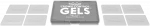 Gelis būgnams Remo Crown Control CC-2000-00 8 vnt. Clear